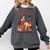 Halloween Bookish Witchy Book Club Hot Girls Read Comfort Colors Sweatshirt Pepper