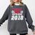 My Happy Class Is Outta Here 2018 Graduation Comfort Colors Sweatshirt Pepper