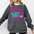 Happy Last Day Of First 1st Grade Teacher Student Graduation Comfort Colors Sweatshirt Pepper