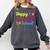 Happy Last Day Of School Graduation Teacher Students T-Shirt Comfort Colors Sweatshirt Pepper