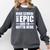 High School Graduate Graduation Party Meme Comfort Colors Sweatshirt Pepper