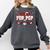 Hockey Senior Pop Pop Graduation Class Of 2026 Kids Comfort Colors Sweatshirt Pepper