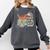 Hockey And Tacos Retro Nostalgia Lovers Comfort Colors Sweatshirt Pepper