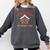 Home Is Where My Books Are Comfort Colors Sweatshirt Pepper
