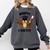 Hoot I Did It Grad Owl Holding Graduation Diploma Congrats Comfort Colors Sweatshirt Pepper