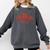 Horny Bull Romance Reader Shirt Spicy Books Bull Pun Comfort Colors Sweatshirt Pepper
