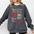 Horror Book Club Creepy Reader Gothic Fiction Thriller Fan Comfort Colors Sweatshirt Pepper