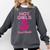 Hot Girls Read Books Cute Book Reader Women Comfort Colors Sweatshirt Pepper