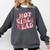 Hot Girls Read Cute Book Lover Reading Club Comfort Colors Sweatshirt Pepper