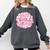 Hot Girls Read Pink Aesthetic Book Lover Reading Comfort Colors Sweatshirt Pepper
