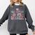 Now Hotter By One Degree Graduation Comfort Colors Sweatshirt Pepper