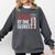 Hotter By One Degree Phd MBA College Graduation Comfort Colors Sweatshirt Pepper
