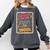 I'm From The 1900s 80s Millennial Boom Box Radio Premium Comfort Colors Sweatshirt Pepper