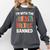 I'm With The Banned Librarian Banned Book Lover Reader Comfort Colors Sweatshirt Pepper