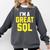 I'm A Great SQL Introvert Saying Inbound Marketing Premium Tri-Blend Comfort Colors Sweatshirt Pepper
