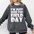 I'm Just Here For Field Day For Graduation 2018 T-Shirt Comfort Colors Sweatshirt Pepper