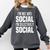 I'm Not Anti Social I'm Selectively Social Introverted Comfort Colors Sweatshirt Pepper I'm Not Anti Social I'm Selectively Social Introverted Comfort Colors Sweatshirt Pepper