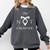 I'm Not a Mundane- Mortal Instruments Fantasy Book Lover Comfort Colors Sweatshirt Pepper