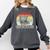 I'm Not Old I'm Classic Turntable Retro Nostalgia Comfort Colors Sweatshirt Pepper