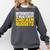 Introvert Antisocial Chicken Nugget Lover Foodie Comfort Colors Sweatshirt Pepper
