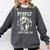 Introvert Bigfoot People Not A Big Fan Dad Joke Comfort Colors Sweatshirt Pepper