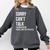 Introvert Can't Talk Reached People Limit For The Week Comfort Colors Sweatshirt Pepper