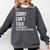Introvert Can't Talk Reached People Limit For The Week Comfort Colors Sweatshirt Pepper