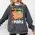 Introvert Capybara Rodent Animal Lover Antisocial Retro Comfort Colors Sweatshirt Pepper