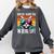 Introvert Cat How Do I Block You Retro Cat Sarcastic Men Women Girls Comfort Colors Sweatshirt Pepper