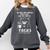 Introvert Cat Coffee Sarcastic Dark Humor Focus Meme Graphic Comfort Colors Sweatshirt Pepper