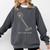 Introvert Metal Detector Hobbyist Quiet Detectorist Comfort Colors Sweatshirt Pepper