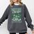 Introvert Nature Lover Introverted Forest Lover & Tree Comfort Colors Sweatshirt Pepper