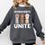 Introvert Unite Kitty Paws Raise Introverted Gathering Comfort Colors Sweatshirt Pepper