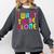 Introvert I Want To Be Alone Retro Wavy Comfort Colors Sweatshirt Pepper Introvert I Want To Be Alone Retro Wavy Comfort Colors Sweatshirt Pepper