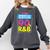 Introvert But Willing To Discuss 90s R&B 1990s Kid Comfort Colors Sweatshirt Pepper