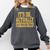 Its Dr Actually PhD Doctorate Graduation Women MD Comfort Colors Sweatshirt Pepper