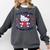It's a Good Day To Read a Book Cute Cat Book Day Girls Boys Comfort Colors Sweatshirt Pepper