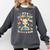It's a Good Day To Read a Book Cute Giraffe Comfort Colors Sweatshirt Pepper