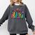 It's A Good Day To Read A Book Floral Book Lovers Librarian Comfort Colors Sweatshirt Pepper