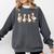 Just A Bookish Goose Goose Book LoverSilly Goose Book Club Comfort Colors Sweatshirt Pepper