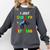 I Just Crushed Preschool Monster Graduation Comfort Colors Sweatshirt Pepper
