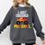 I Just Crushed Preschool Monster Graduation Pre-K Shirt Comfort Colors Sweatshirt Pepper