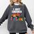 I Just Crushed Preschool Monster Truck Graduation Comfort Colors Sweatshirt Pepper