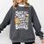 Just a Girl Who Loves Books Bookish Readers Book Lover Girls Comfort Colors Sweatshirt Pepper