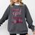 JUST A GIRL WHO LOVES BOOKS LIBRARIAN BOOK LOVERS BOOKWORM Comfort Colors Sweatshirt Pepper