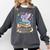 Just a Girl Who Loves Dragons & Books Reader Fantasy Fun Premium Tri-Blend Comfort Colors Sweatshirt Pepper