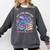 Just a Girl Who Loves Dragons And Books Dragon Reading Comfort Colors Sweatshirt Pepper