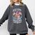 Just A Girl Who Loves Dragons And Books Fantasy Reader Comfort Colors Sweatshirt Pepper