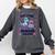 Just A Girl Who Loves Dragons And Books Lover Reading Book Comfort Colors Sweatshirt Pepper