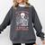 Just A Good Girl Reading Dirty Books Dark Romance Comfort Colors Sweatshirt Pepper